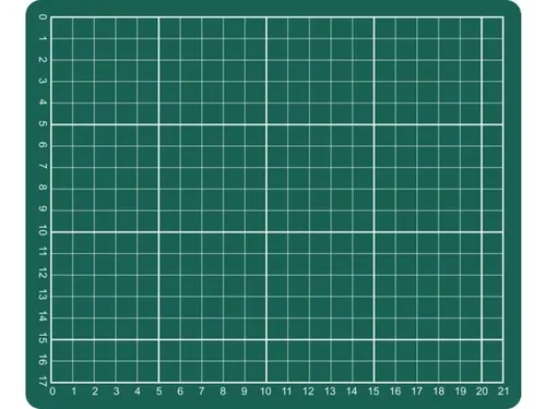 Snijmat A5 230x190mm groen