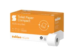 Satino 315530 HiCycle Jumbo Toiletpapier2-laags 100 meter Helderwit
