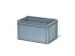 Bac en plastique 600x400x325mm gris 64 litres