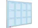 Jaarplanner 90x120 Blauw Softline Profiel NL Augustus - Juli