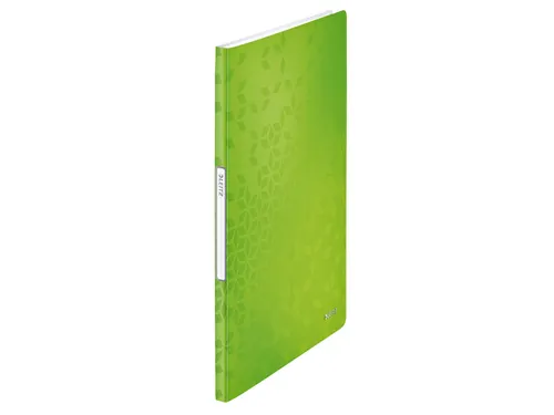 Showmap Leitz WOW A4 20 tassen PP groen