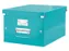 Opbergbox Click & Store 281x200x370mm Ijsblauw 85% gerecycled karton