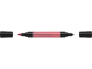 Tekenstift Faber-Castell Pitt Artist Pen duo marker 131 koraal - 3