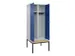 locker voor scheiding van kleding,HxBxD 2120x800x815mm,2vak