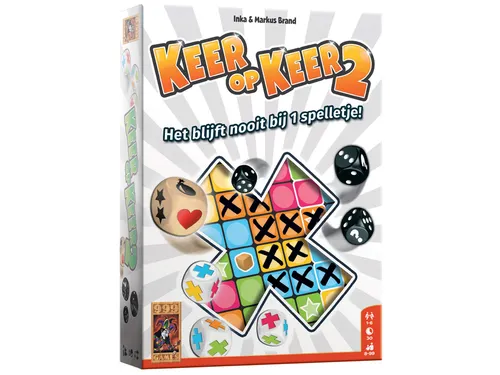 999Games Keer op Keer 2 dobbelspel 8+