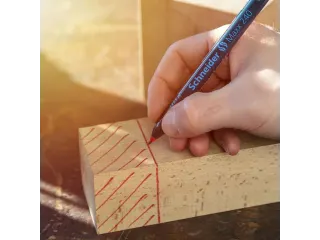 Permanent marker Schneider Maxx 240 rond 1-2mm zwart - 4