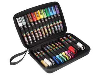 Paintmarker Uni POSCA assorti koffer à 24 stuks - 1