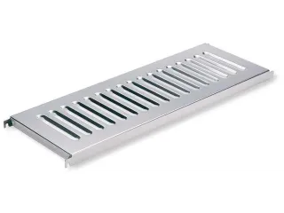 legbord gesleufd,RVS,v. RVS stelling,BxD 950x340mm,vakl. 150kg - 1