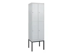 dubbeldekse locker,HxBxD 2120x600x500mm,2x2vak.,vak B 300mm