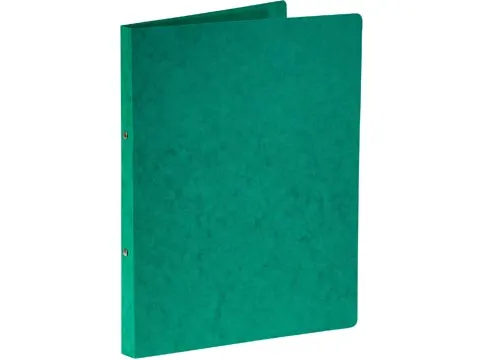 Ringmap A4 Uit Glanskarton 2 Rings O-mech 16mm Groen