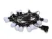 Tuya LED - 15m - 15 Lampes Multicolores - càble Noir - Smart