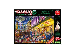 Puzzel Wasgij Christmas 20 De Geesten van de Kerstmis! 2x1000 stukjes - 4