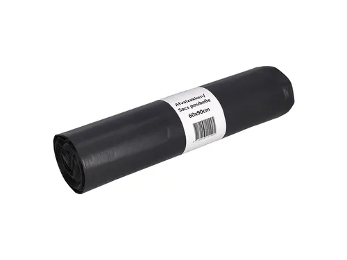 Afvalzak Cleaninq 60x90cm LDPE recycled T50 70 Liter grijs