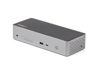 StarTech USB-C Docking Station 4K Quad Monitor 100W PD LAN - 1