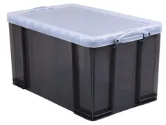 Opbergdoos 84 Liter Transparant Smoke