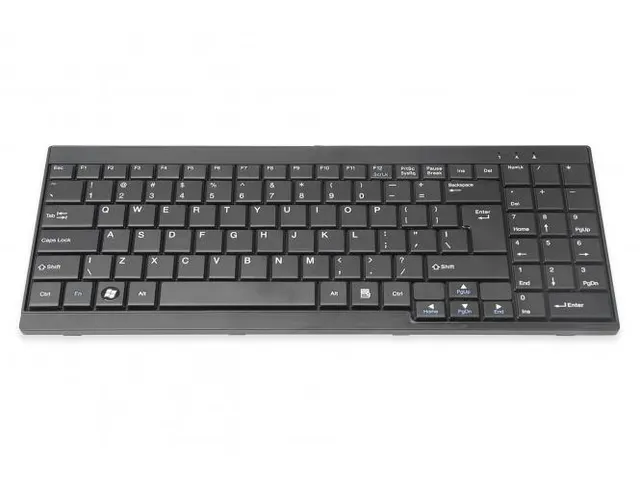 Toetsenbord voor TFT-consoles zwart kabel Amerikaanse versie