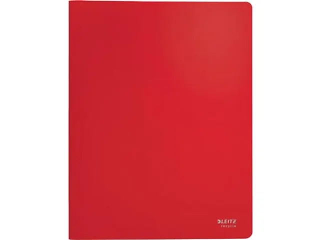 Recycle showalbum A4 40 hoezen rood