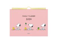 Familiekalender 2024 Lannoo Peanuts 310x220