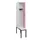 locker met bank,HxBxD 1950x300x815mm,1vak,vak B 300mm,cilinderslot