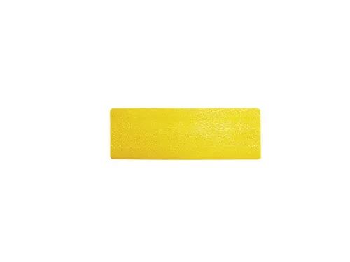 Vloermarkeringssticker in Streepvorm Geel 50x150mm