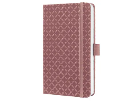 Notitieboek Jolie Flair A6 dusty red gelinieerd hardcover