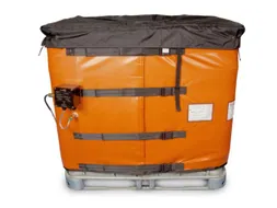 verwarmingsmantel,v. IBC inhoud 1000l,buiten glasvezel/silicone,oranje