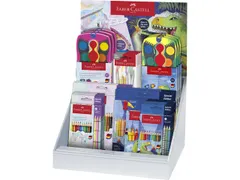 Dino en Unicorn Faber-Castell display gevuld met: Colour grip kleur- p
