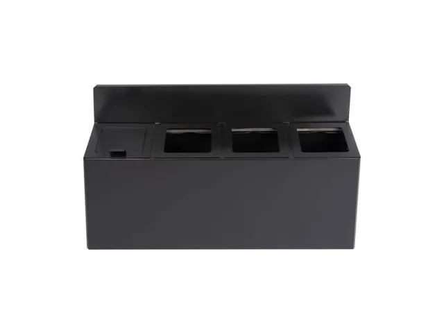 Unité de tri des déchets murale 4x15 litres