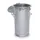 Vuilnisbak Staal 50 liter Ø 400/305mm H690mm Beugelgreep/2 Handgrepen