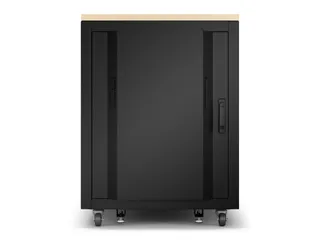 APC NetShelter CX AR4017IA - 17U, Geluiddempend en geventileerd 19 inc - 2