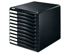 Ladenblok Leitz 5294 10 laden zwart