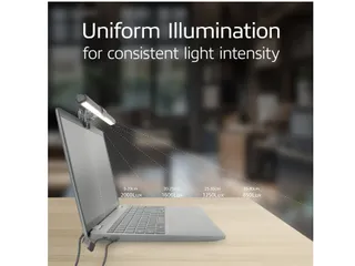 Laptop lamp ACT Clip-on led dimbaar USB - 3
