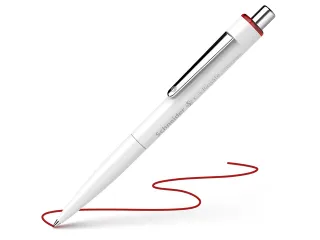 balpen Schneider K3 Biosafe M wit/rood - 1