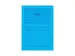 Classico L-map met venster A4 donkerblauw 100 stuks