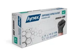 Handschoen Hynex Nitril S zwart extra sterk 5gr 100 stuks