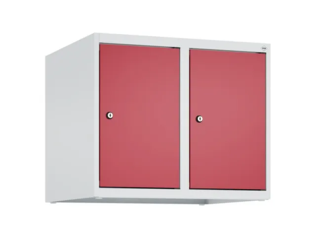 opzetkast,v. locker,2vak.,vak B 300mm,HxBxD 500x600x500mm,vleugeldeur