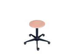 Draaikruk 500-690mm Beuken Gasveer Zwart Voetkruis Afdekking Wielen