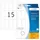 HERMA 10610 Verwijderbare universele etiketten 20x50mm Wit 360 stuks