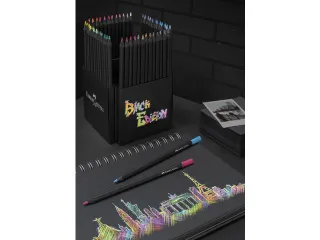 Kleurpotlood Black Edition 50 stuks in karton etui - 6