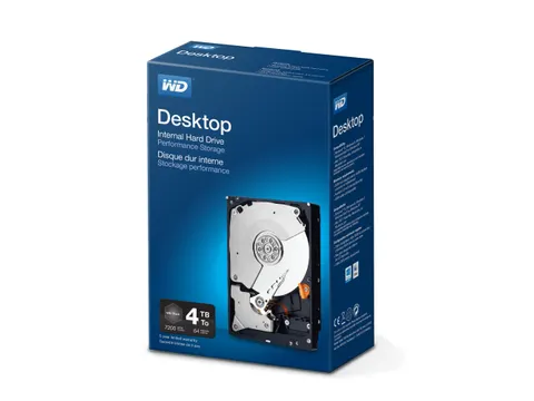 Western Digital Desktop Performance interne harde schijf 4TB