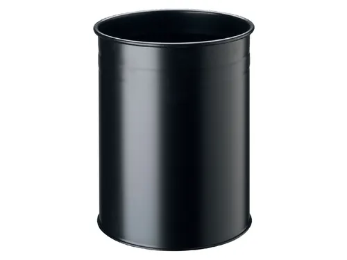 Papierbak Durable 3304-01 15 liter rond zwart