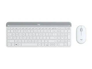 Logitech MK470 toetsenbord Wit muis Universeel RF Draadloos QWERTY - 1