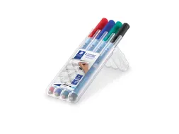Viltstift Staedtler Lumocolor 305 non permanent correctable M ass 4st