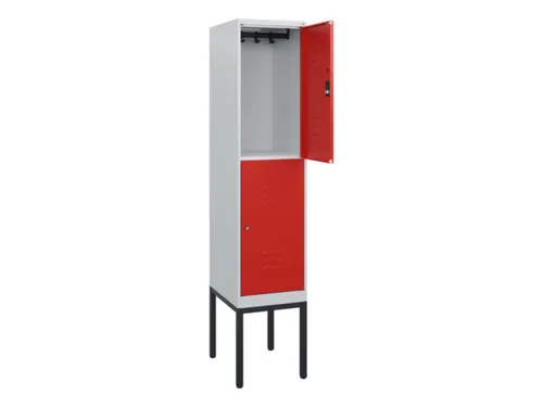 dubbeldekse locker,HxBxD 1950x400x500mm,1x2vak.,vak B 400mm