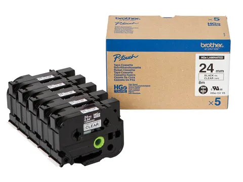 HGE151V5 BROTHER PT Label tape (5) 24mm