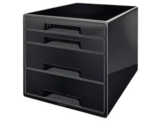 Ladenblok Leitz WOW CUBE A4 maxi 4 laden zwart - 1