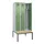 locker met bank,voor scheiding van kleding,HxBxD 2120x900x815mm,3vak