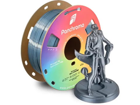 Polymaker 3D printer Filament Panchroma PLA Silk 1,75mm Chrome 1kg