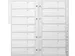 Telefoonregister navulling Kangaro A-Z 200x100mm 4-rings