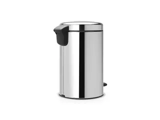 Pedaalemmer Newicon 12 Liter Met Metalen Binnenemmer Rvs - 3